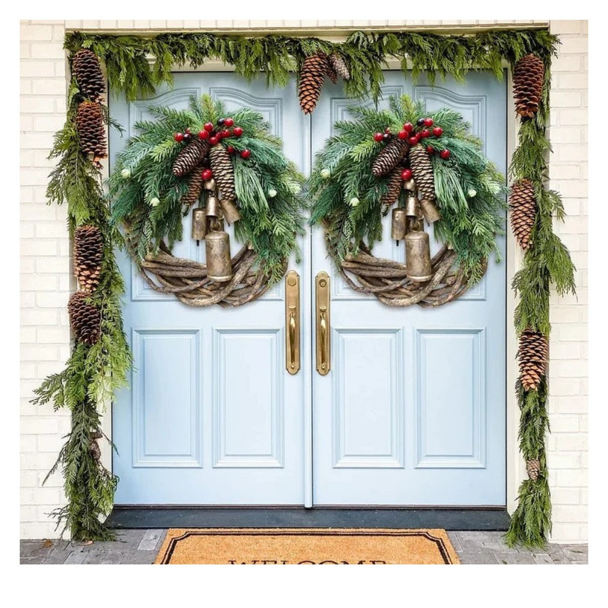lusailstore - Festive Christmas Wreath