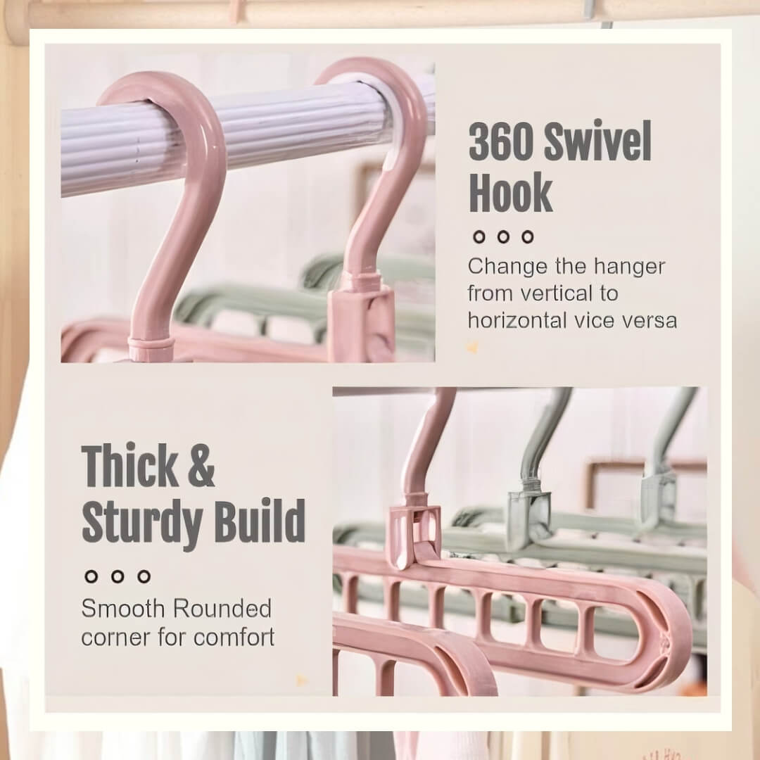 lusailstore - versatile space-saving clothes hanger
