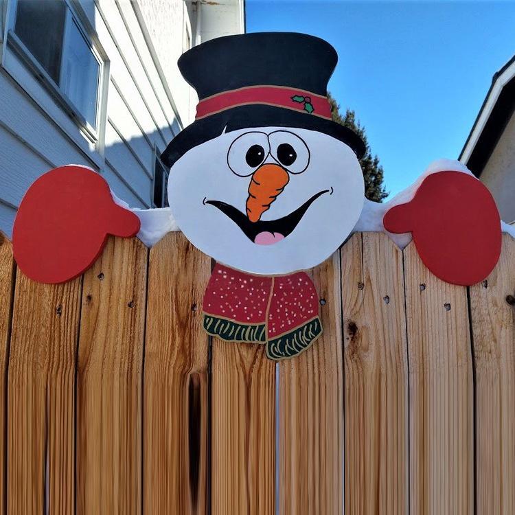 lusailstore - Christmas Garden Fence Decorations