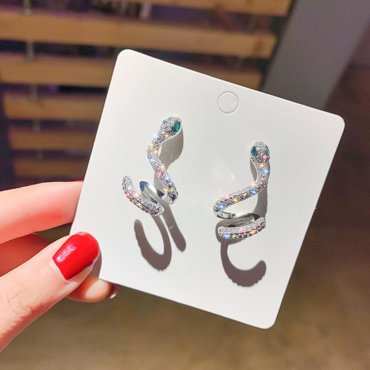 lusailstore - snakes earrings