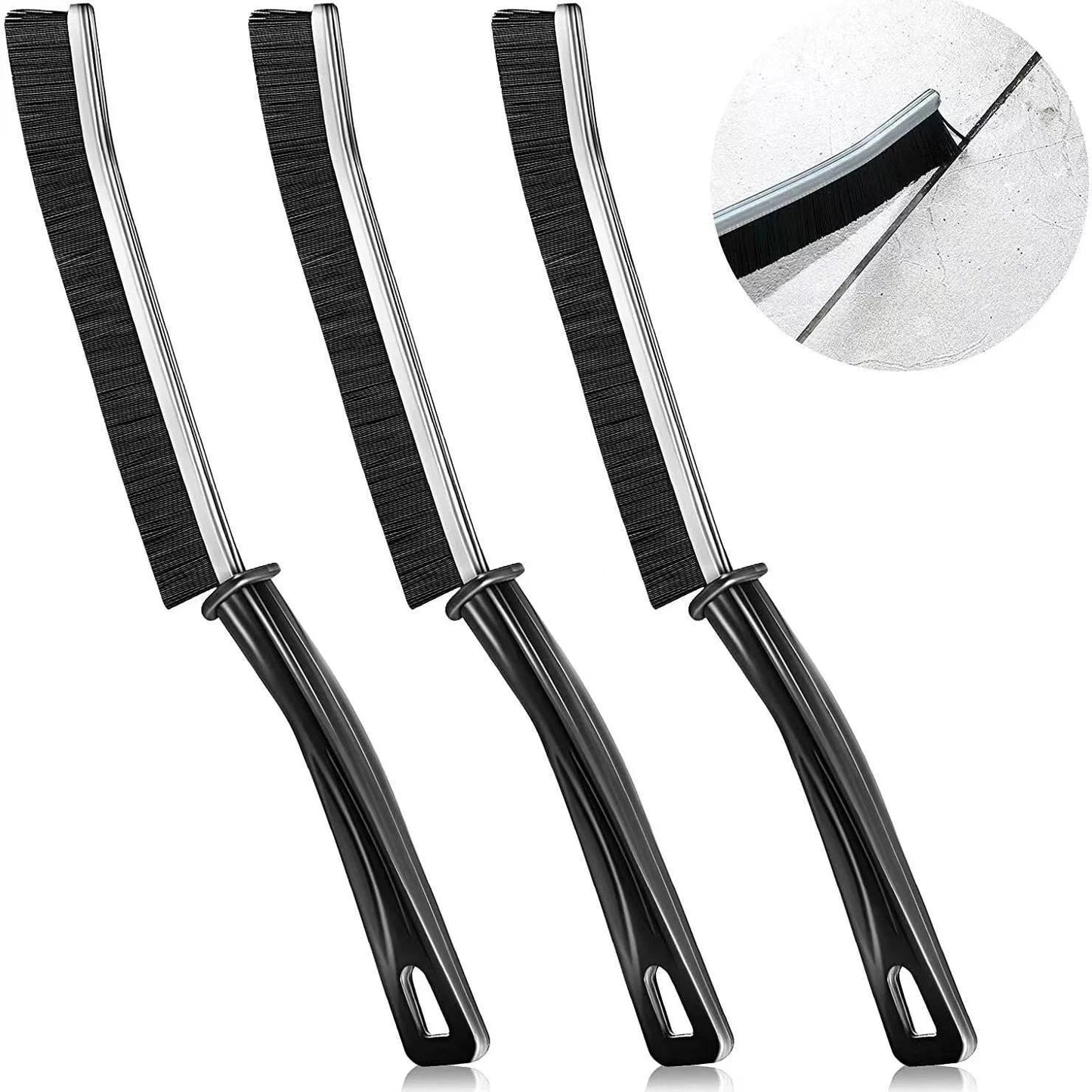 lusailstore-Hard-Bristled Crevice Cleaning Brush