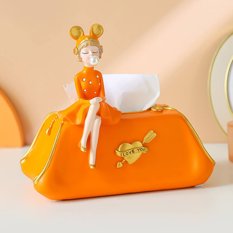 lusailstore - Elegant Bubble Girl Tissue Box