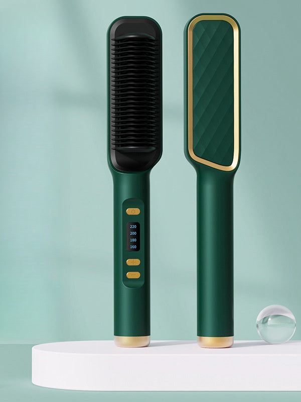 LCD Ionic Straightening Brush(Black)