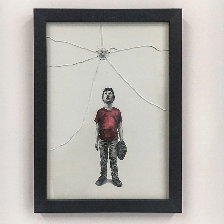 lusailstore - Wall hanging decoration The art of destruction