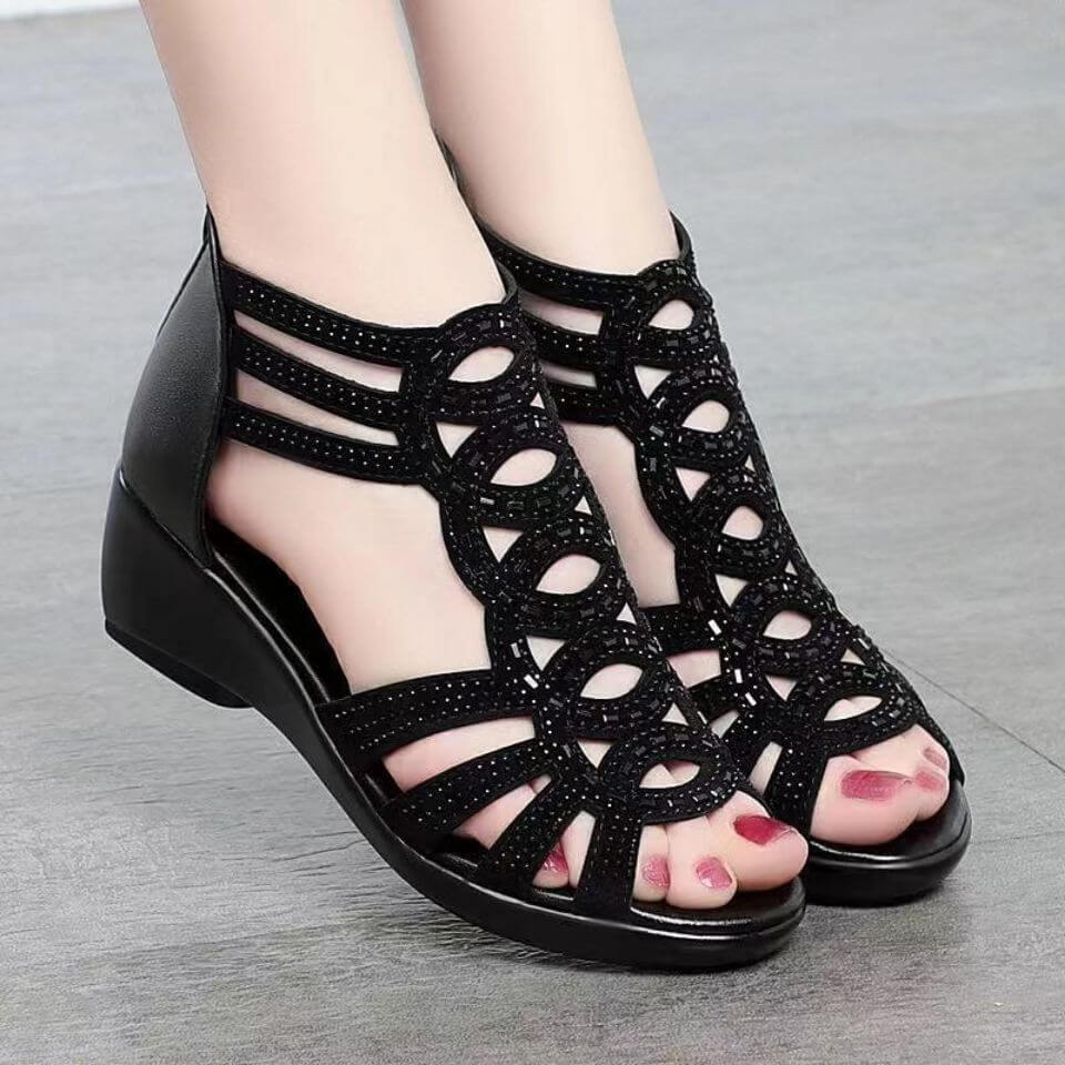 lusailstore - Ladies Soft Sandals Roman Shoes