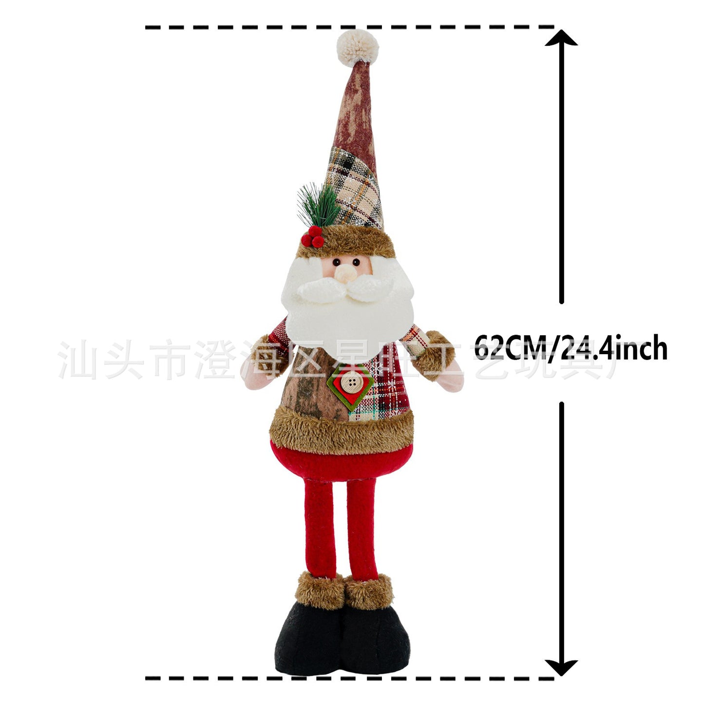 lusailstore-Retractable Christmas doll atmosphere decoration