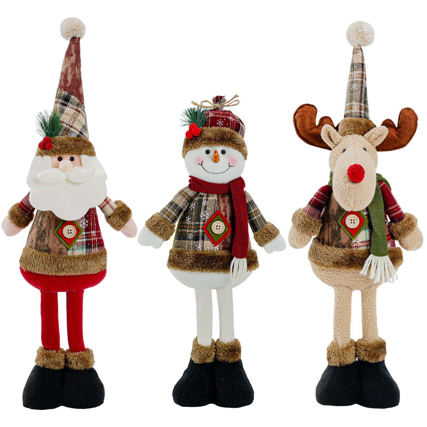 lusailstore-Retractable Christmas doll atmosphere decoration