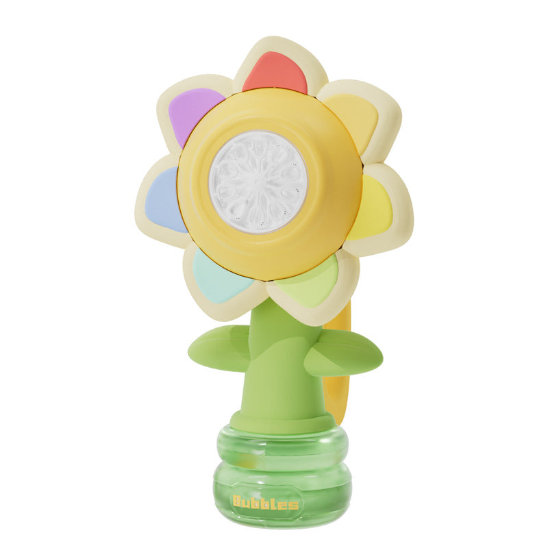 lusailstore - seven color flower bubble machine