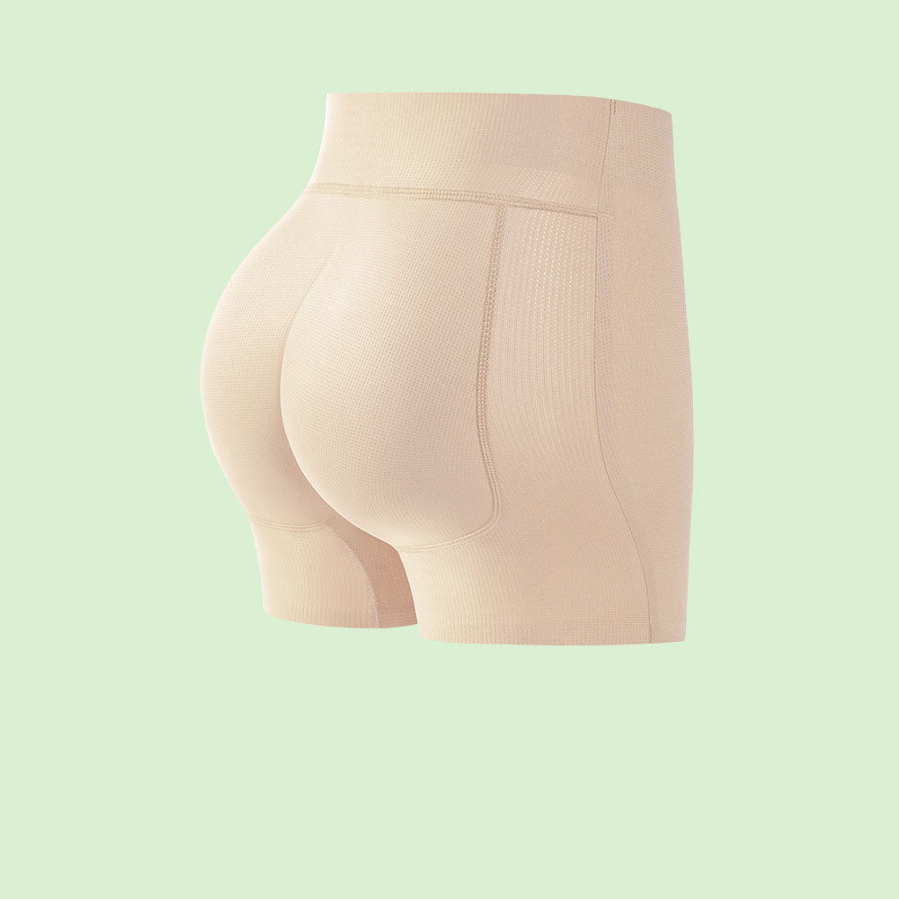 lusailstore - Latex False Buttocks Square Angle Underwear