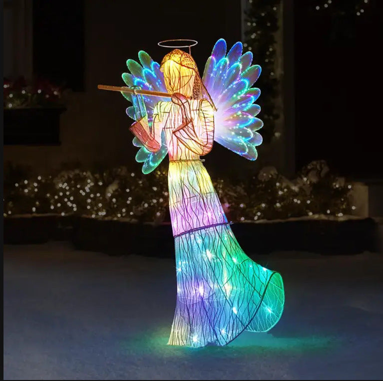 lusailstore - acrylic light up nativity scene