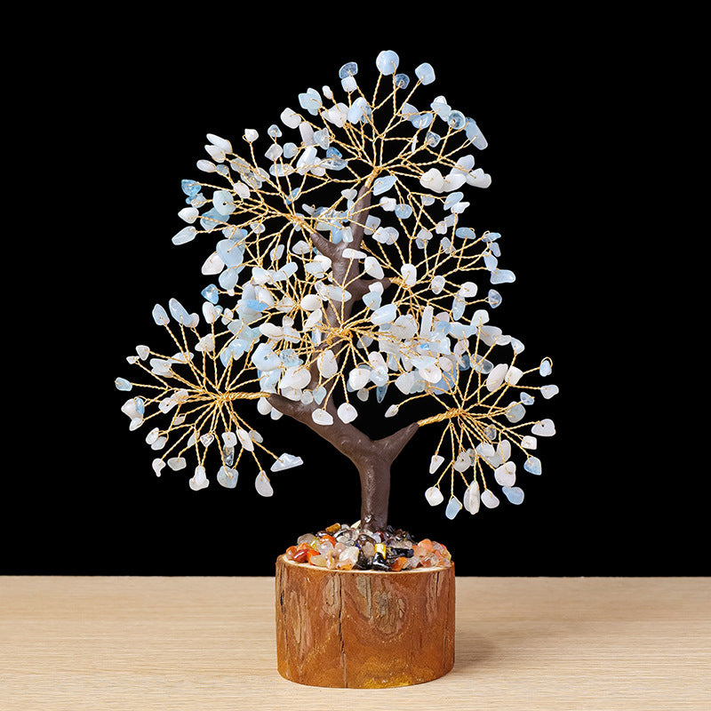 lusailstore - Colorful gravel tree of life ornaments