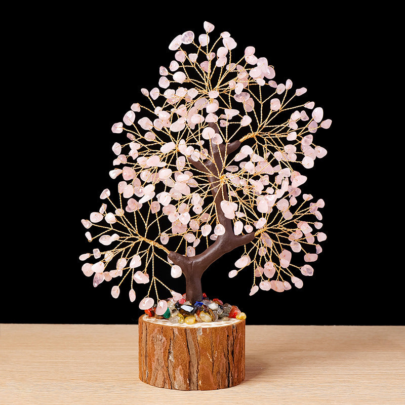 lusailstore - Colorful gravel tree of life ornaments