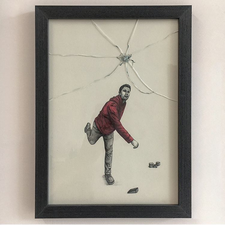 lusailstore - Wall hanging decoration The art of destruction