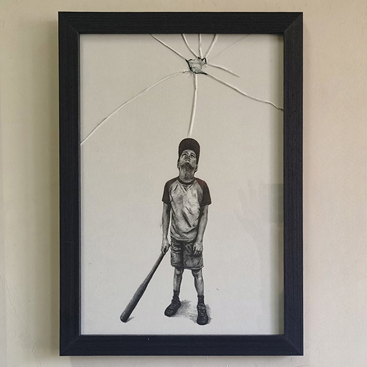 lusailstore - Wall hanging decoration The art of destruction