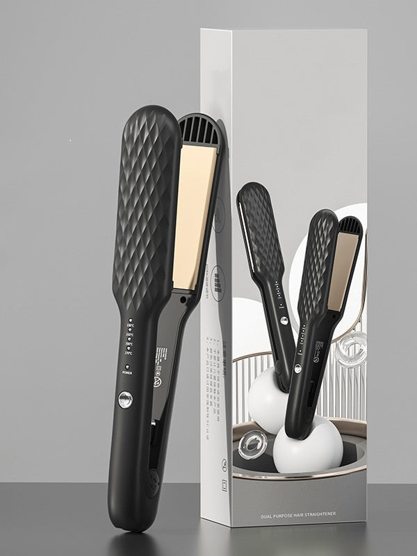 Multi-functional Hair Straightening Iron for Wet and Dry Use(Black)