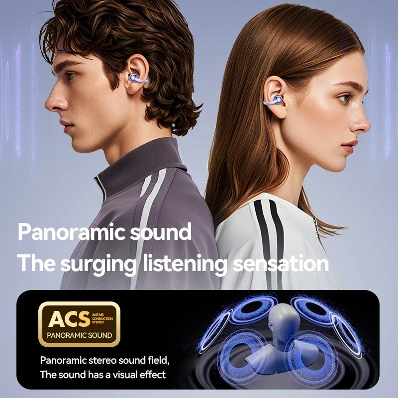 lusailstore - Ear Clip Bluetooth Headphones