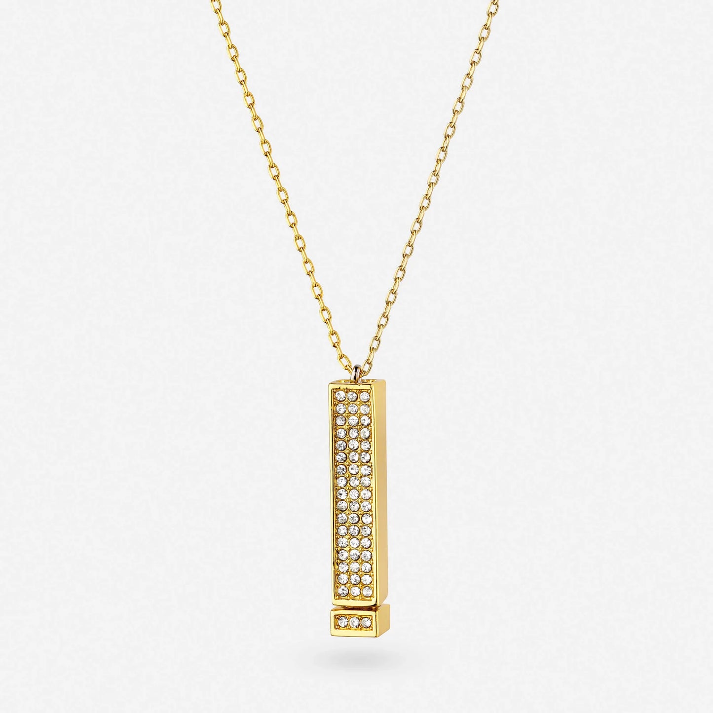 lusailstore - hidden i love you necklace