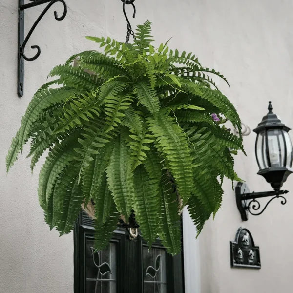lusailstore-UV Resistant Lifelike Artificial Boston Fern