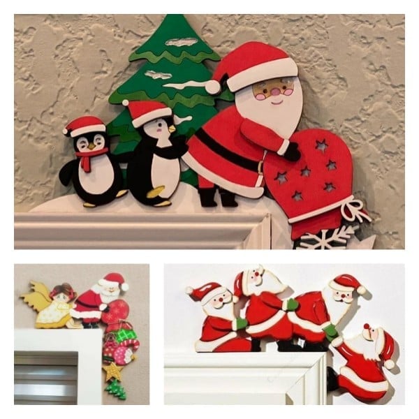 lusailstore - christmas door frame decorations