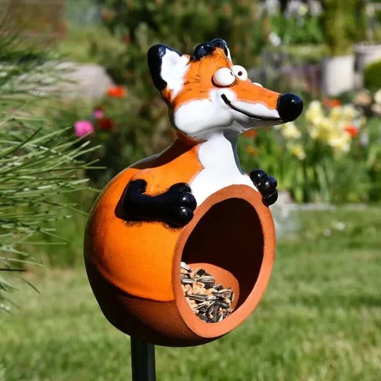 lusailstore - Garden Stakes - Animal Bird Feeders