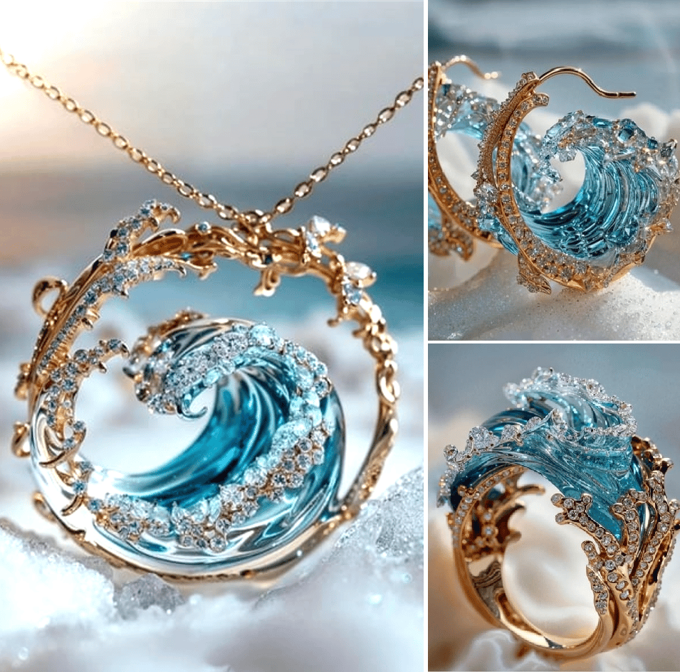 lusailstore-Ocean's Oath Jewelry Set