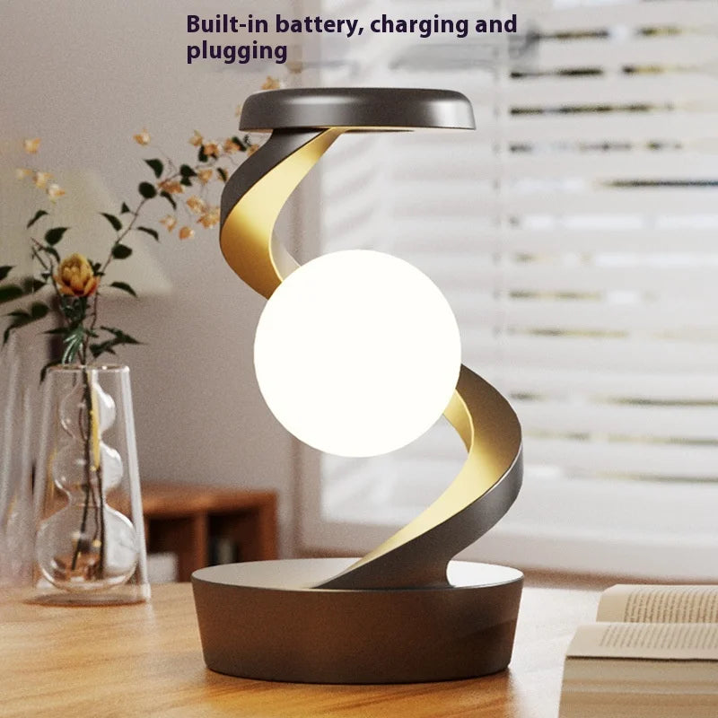 lusailstore - Rotating Floating Wireless Charging Light