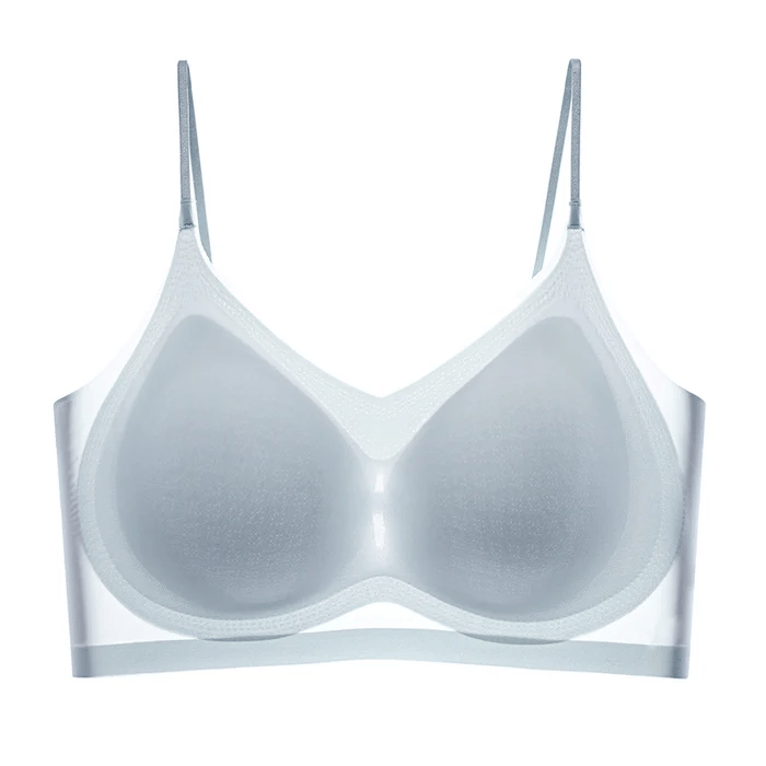 lusailstore - ultra thin ice silk bra