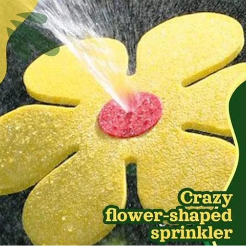 lusailstore - Dancing Sunflower Rotating Garden Sprinkler