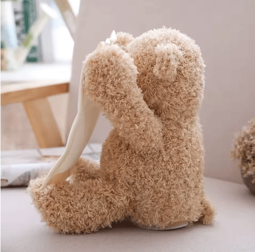lusailstore - peek a boo teddy bear toy