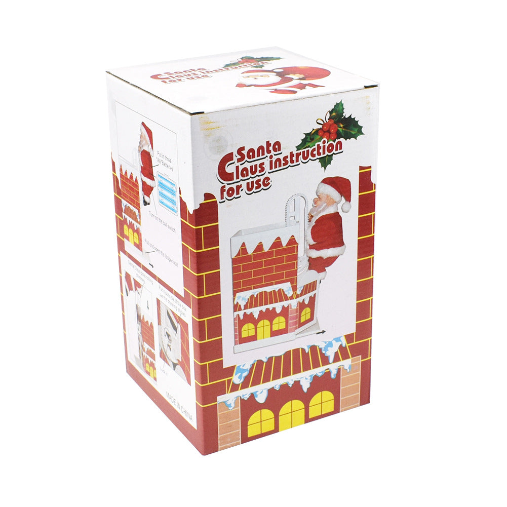 lusailstore - Electric Climbing chimney Santa Claus