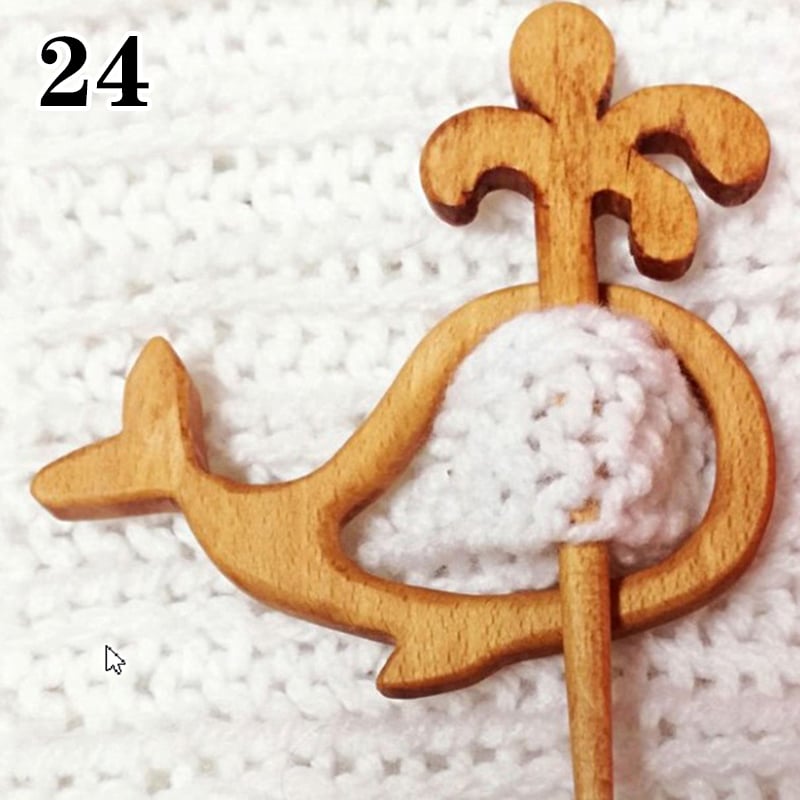 lusailstore - wooden animal brooches