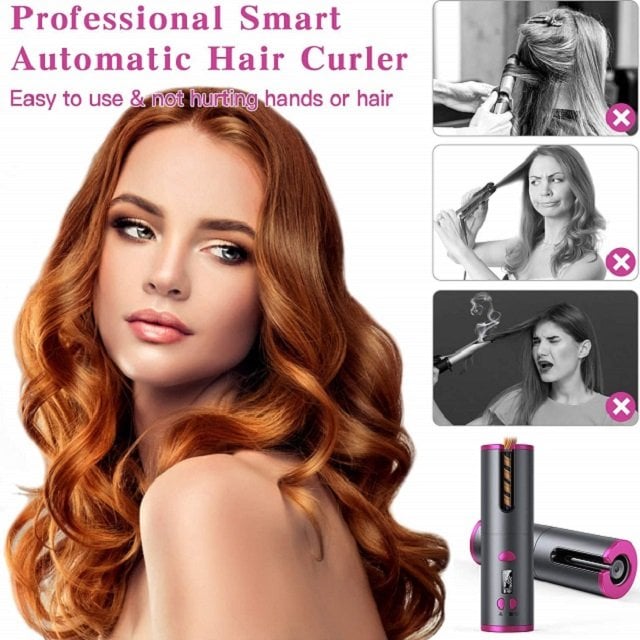 lusailstore- Cordless Automatic Curler