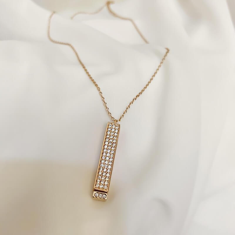 lusailstore - hidden i love you necklace