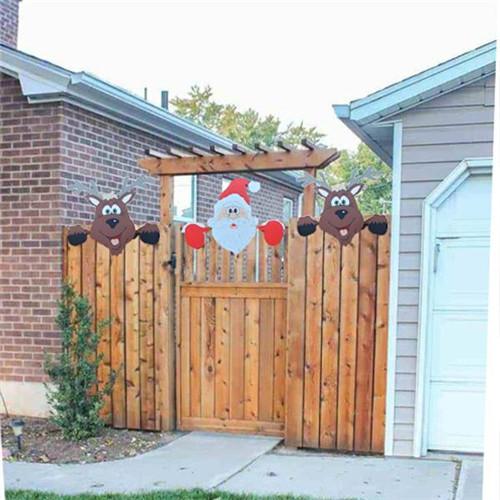 lusailstore - Christmas Garden Fence Decorations