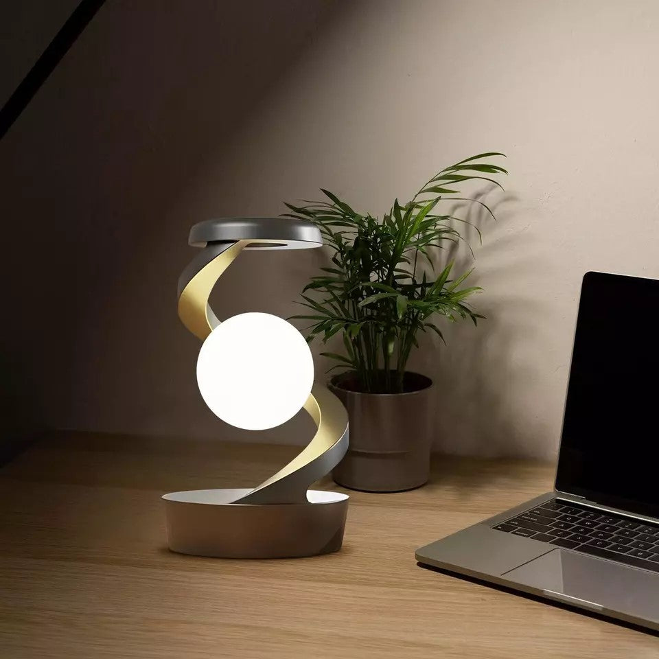 lusailstore - Rotating Floating Wireless Charging Light