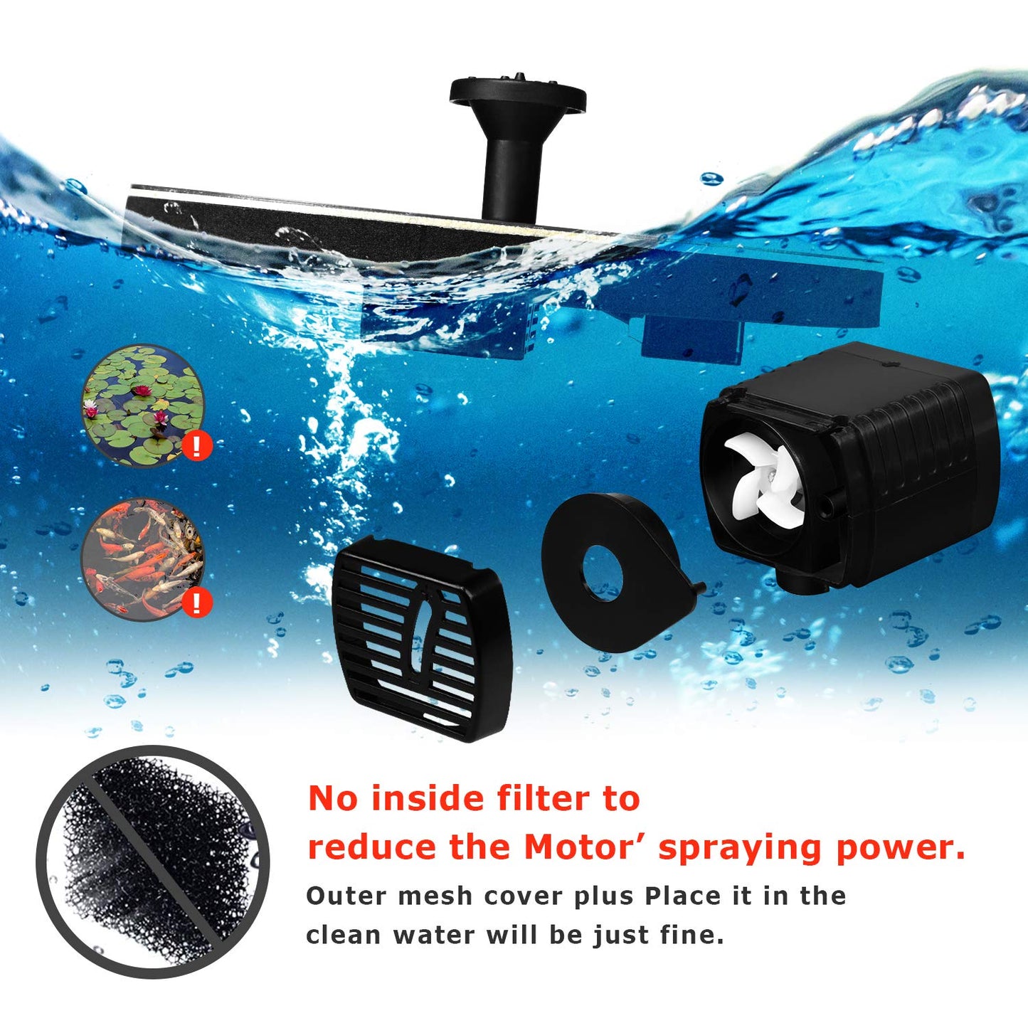 lusailstore - Solar outdoor fountain