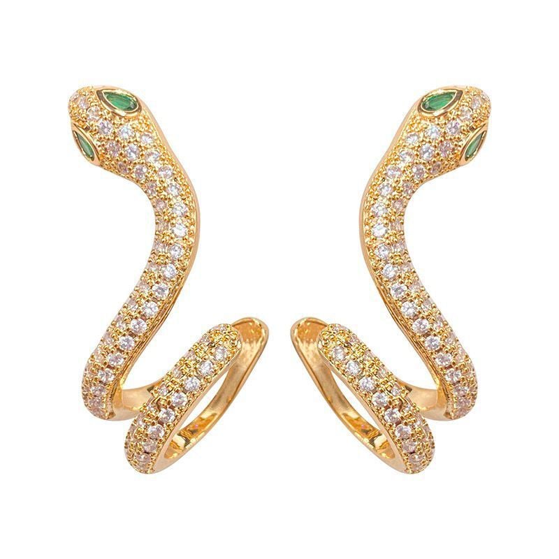 lusailstore - snakes earrings