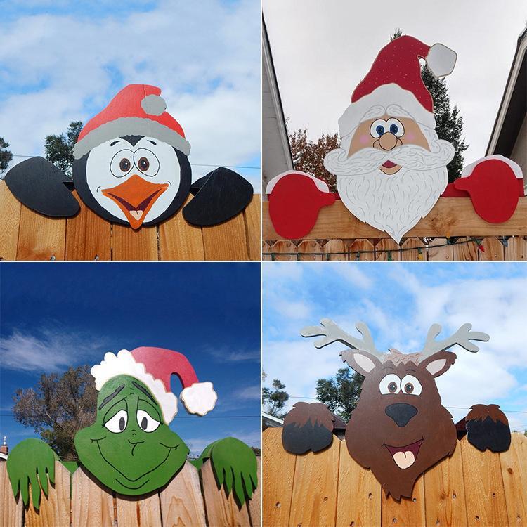 lusailstore - Christmas Garden Fence Decorations