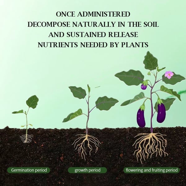lusailstore - General purpose slow release organic fertilizer for home gardening