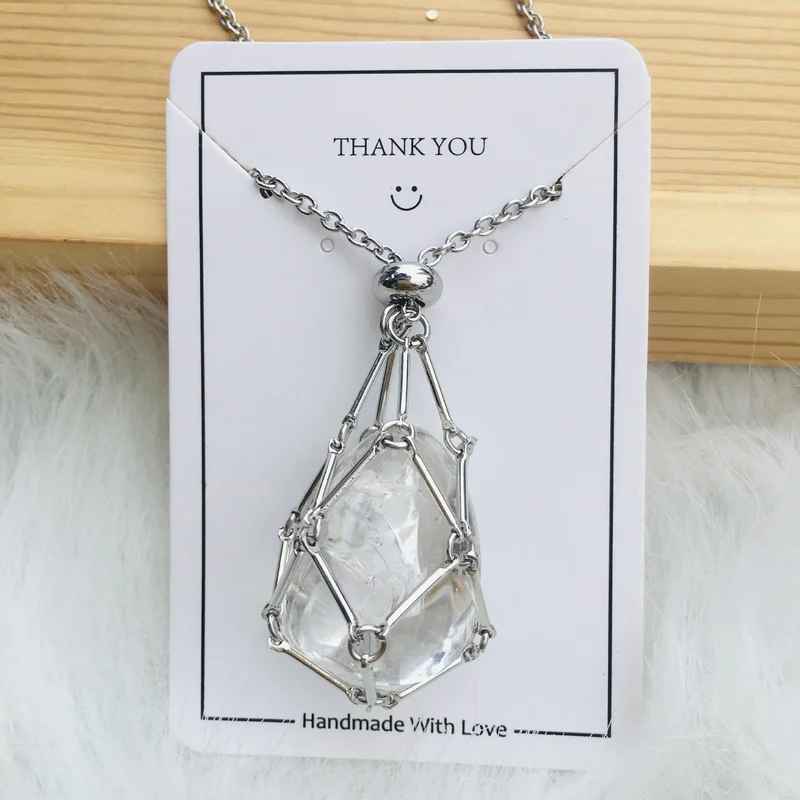 lusailstore-2024 Crystal Gemstone Necklace