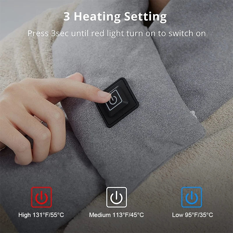 lusailstore - Rechargeable heated scarf