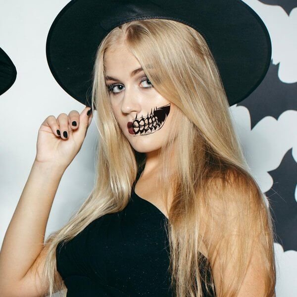 lusailstore- Halloween prank makeup temporary tattoo