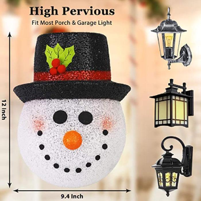 lusailstore - Snowman Porch Light Cover