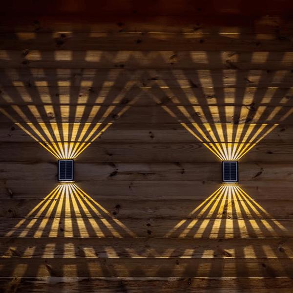 lusailstore - solar outdoor wall lights