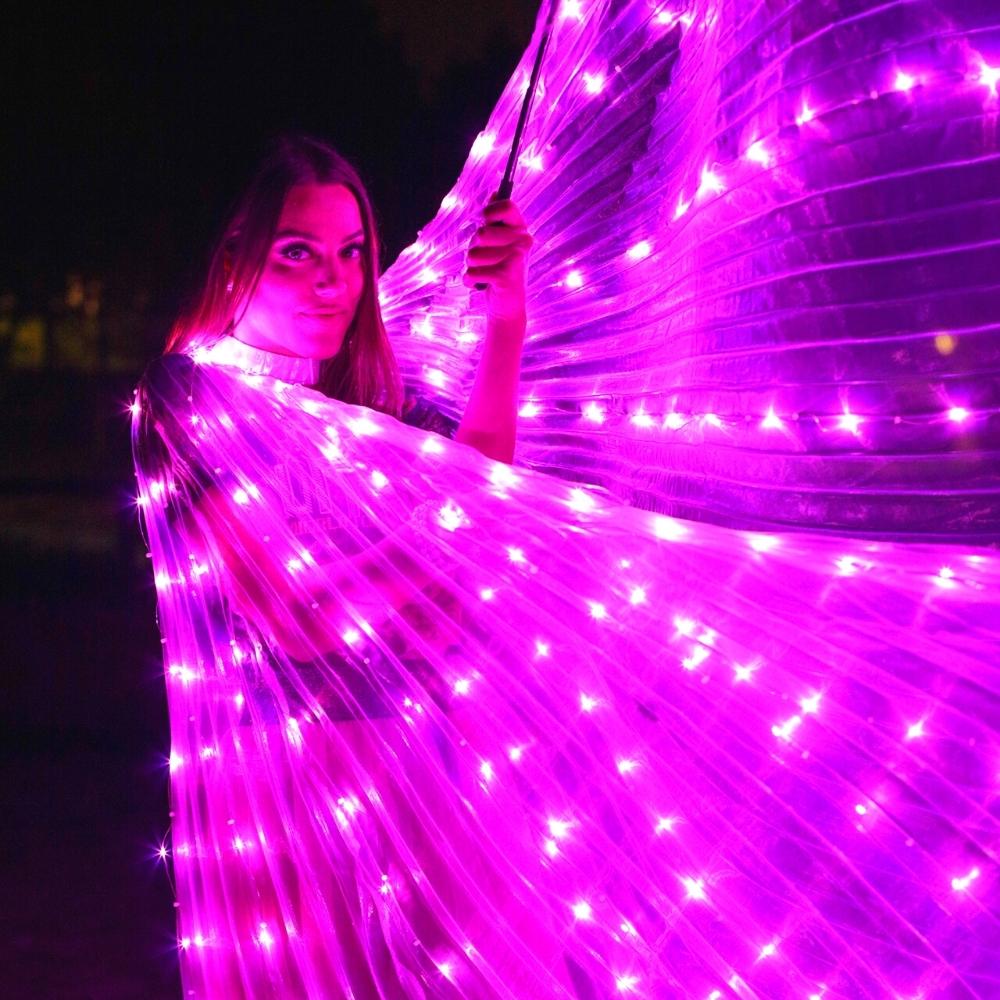 lusailstore - LED Wings Luminous Butterfly Cape