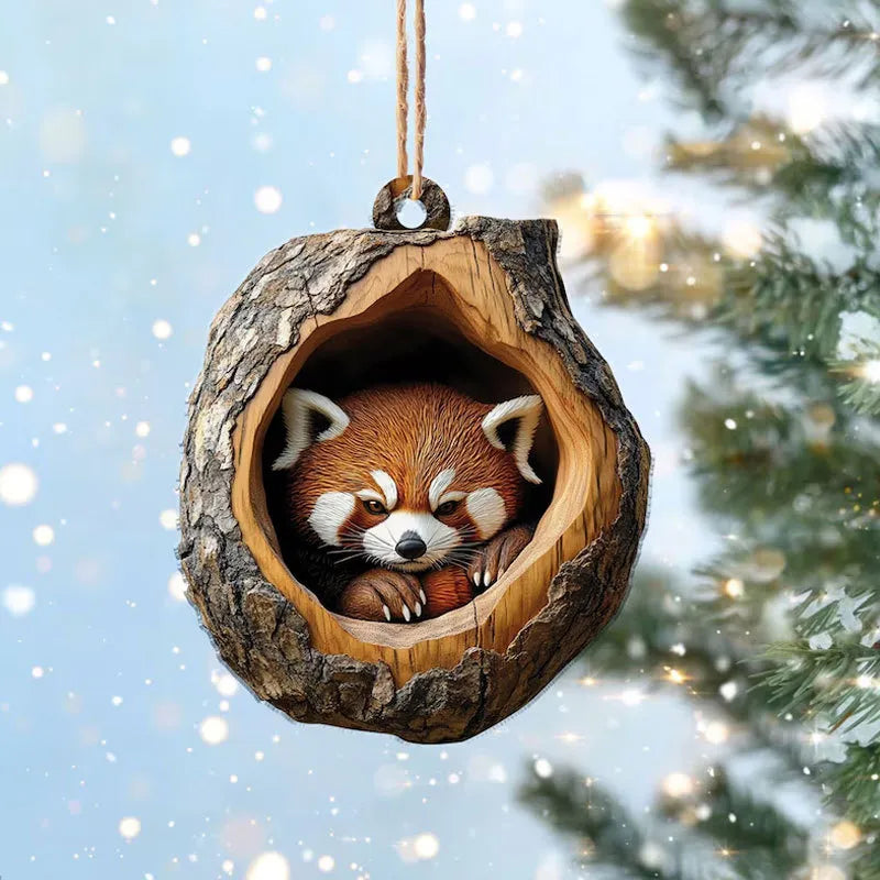 lusailstore - forest animal christmas tree decorations