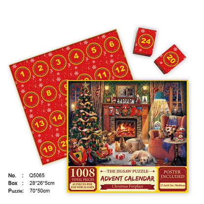 lusailstore-Christmas Advent Calendar Puzzle