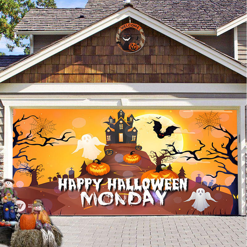 lusailstore- Halloween 2024 Garage Door and Wall Decoration