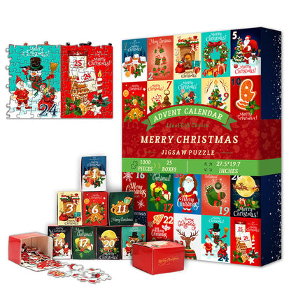 lusailstore-Christmas Advent Calendar Puzzle