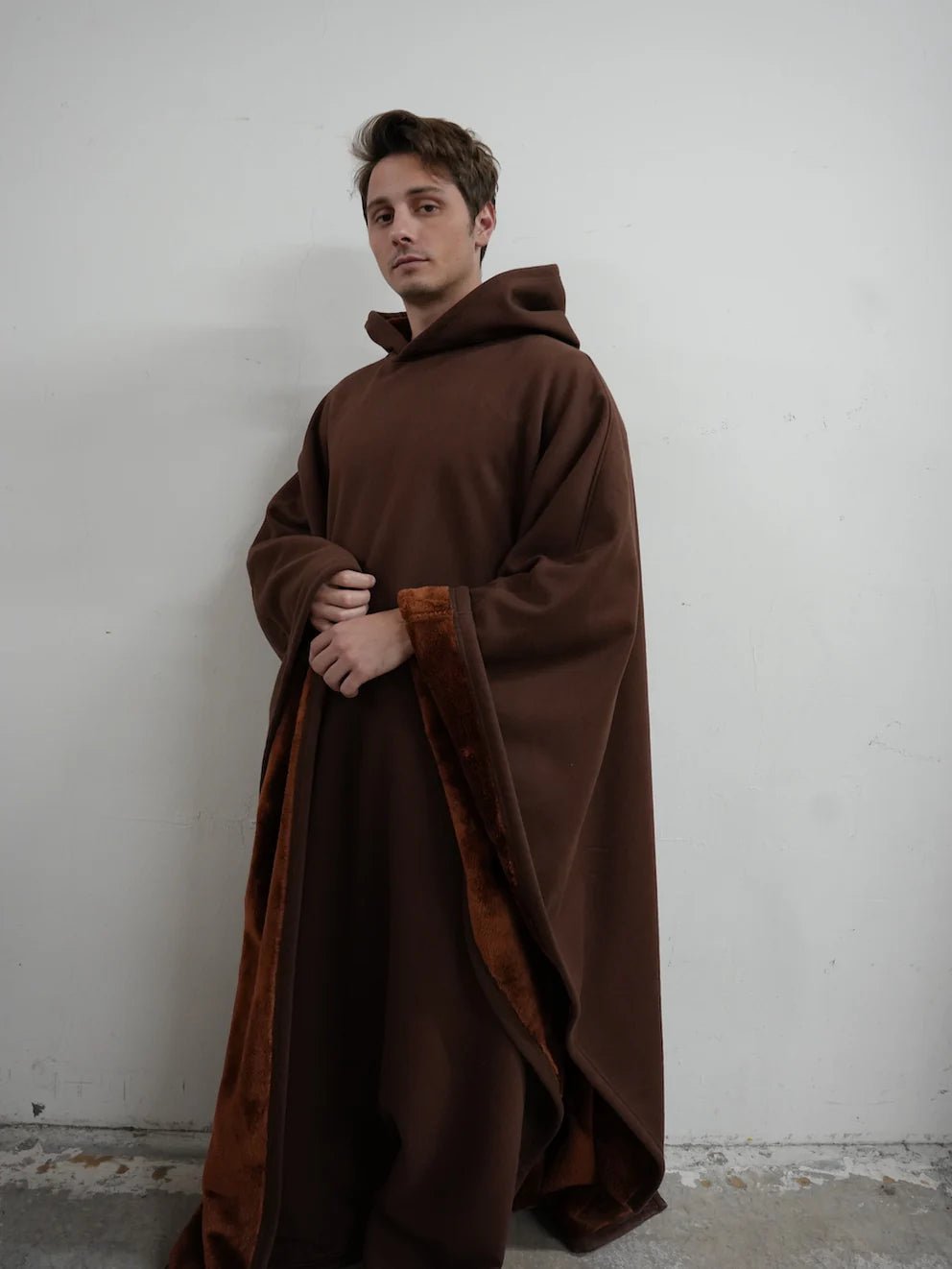 lusailstore - Stylish loose-fitting hooded cape